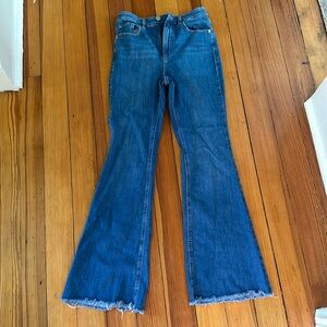 garage denim flare jeans